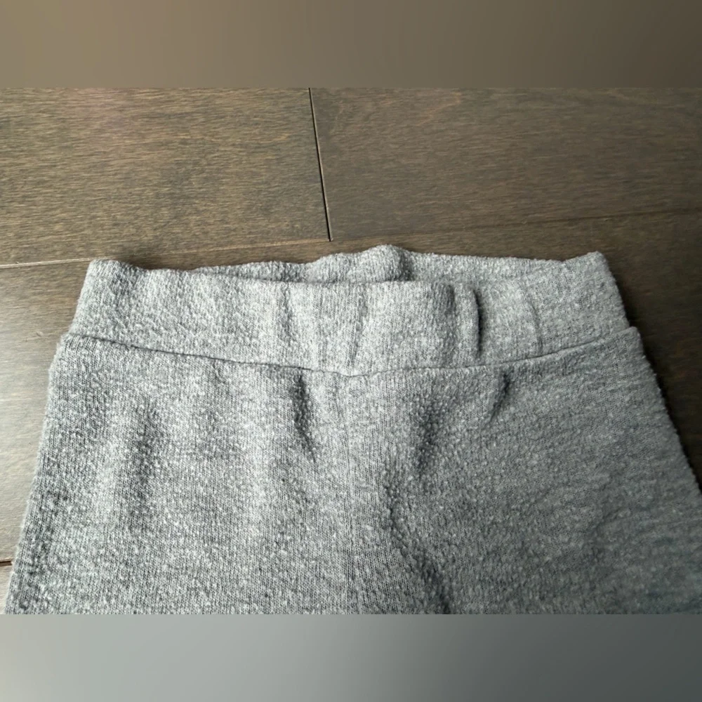Chaser Kids Gray Sweatshirt & Leggings Set with Pink Peach Yellow Hearts